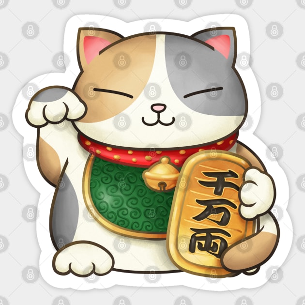 Calico maneki neko cheap
